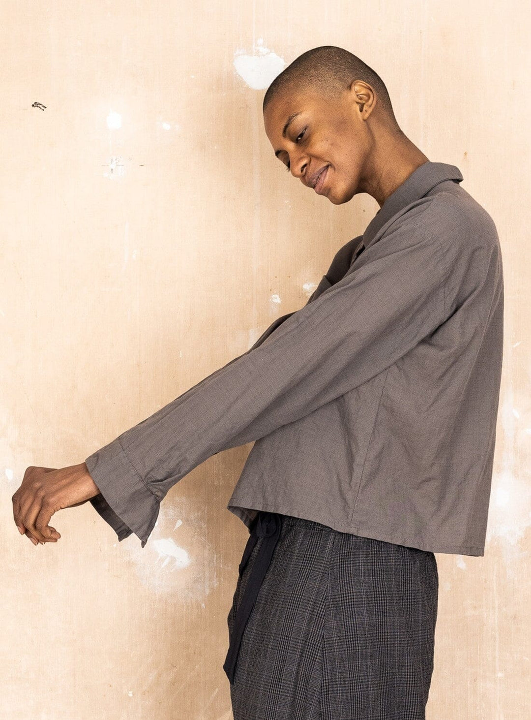 Cromity Shirt in Smoked Pearl Tops YBDFinds