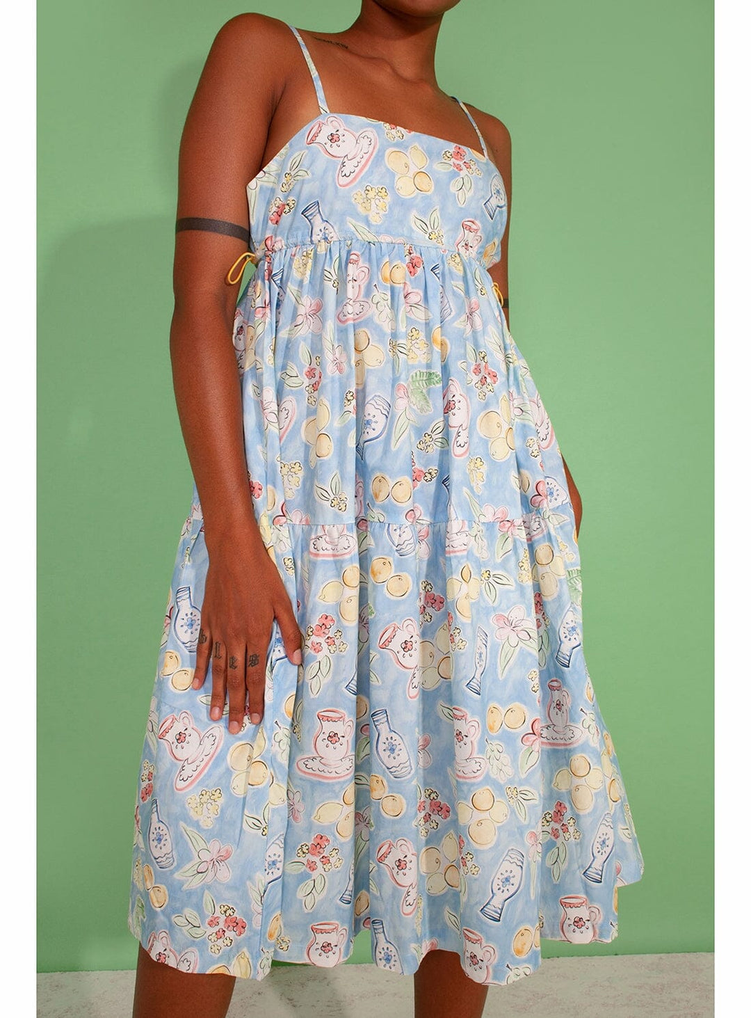 Dawson Dress in Still Life Print Dresses YBDFinds 