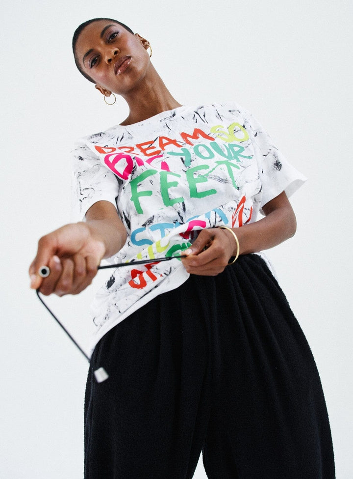Dream So Big White Tee Tops YBDFinds