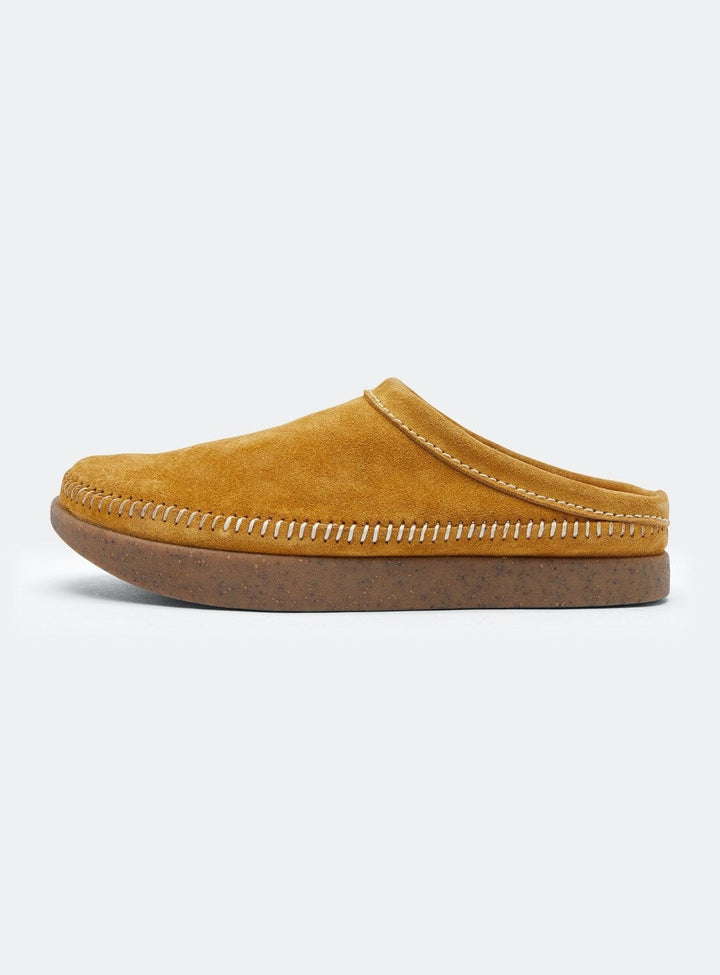 Floyd Heritage Mule in Butterscotch Suede Shoes YBDFinds