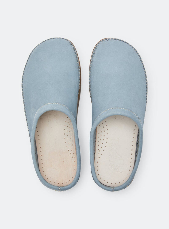 Floyd Heritage Mule in Denim Nubuck Shoes YBDFinds