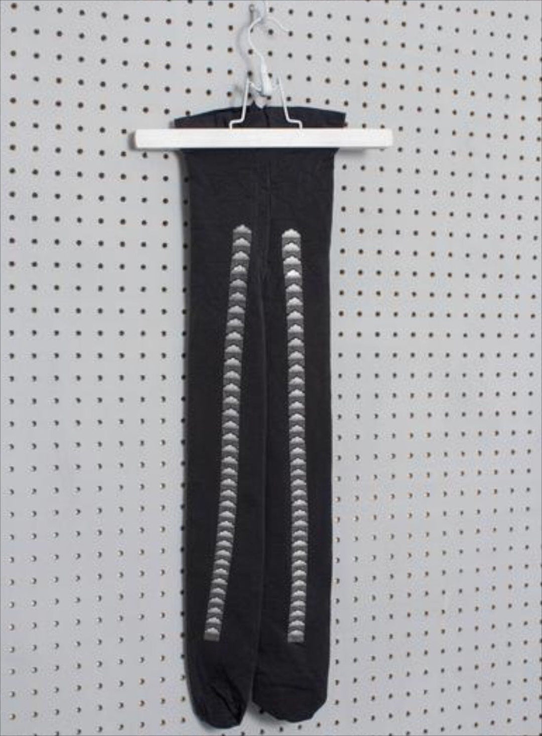 Grey Clouds Hand-Printed Tights Bottoms YBDFinds