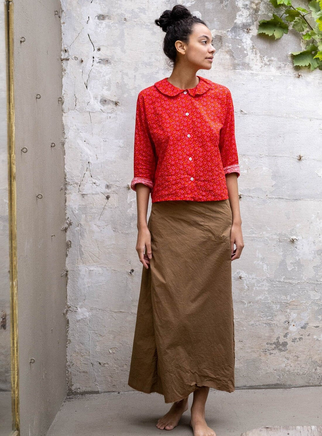 Hope Cotton Poplin Skirt Skirts YBDFinds