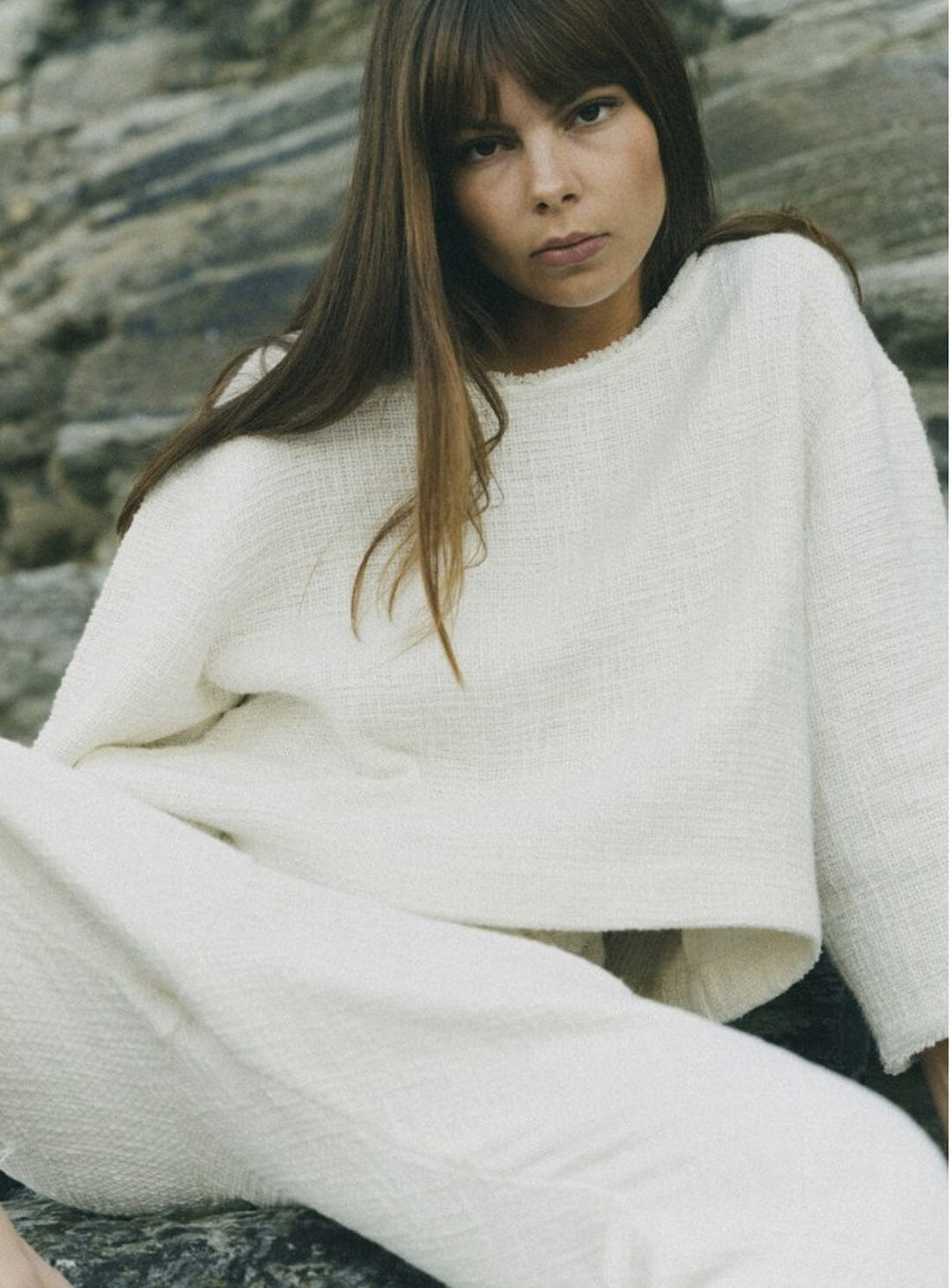 Journey Sweater in Natural Tops YBDFinds