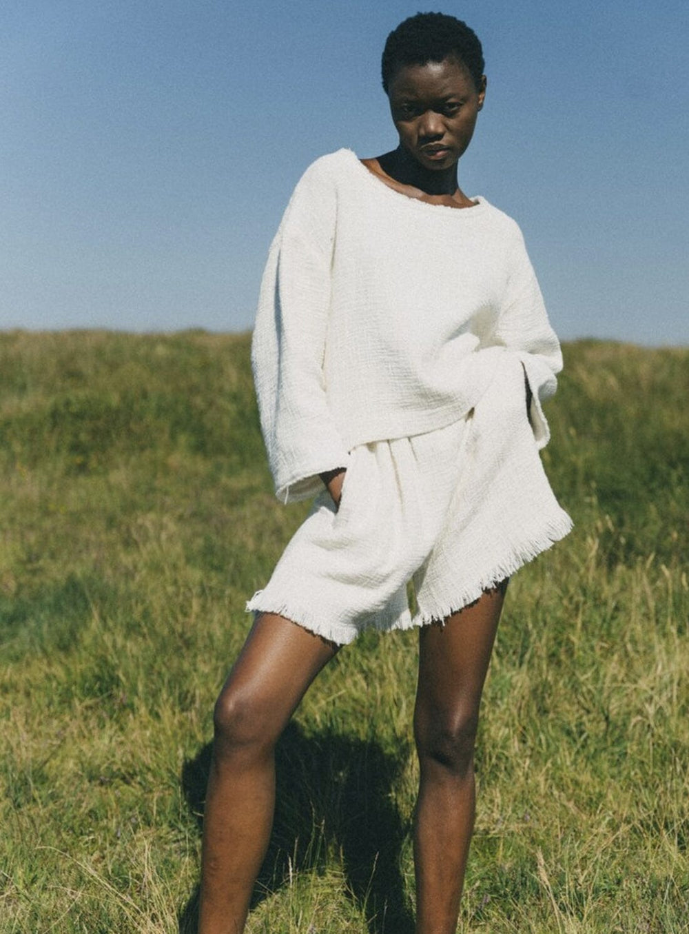 Journey Sweater in Natural Tops YBDFinds