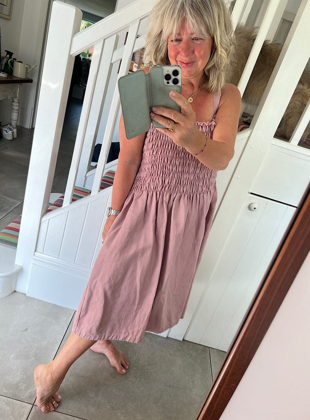 Light Dress in Peachskin Dresses YBDFinds