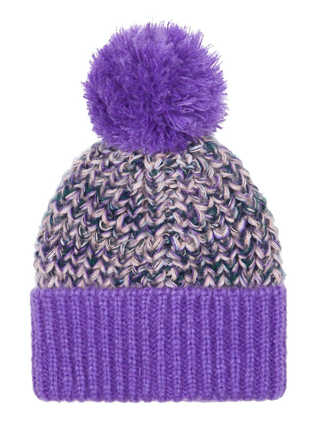 Lolly Twist Beanie Bobble Hat Knitwear YBDFinds 