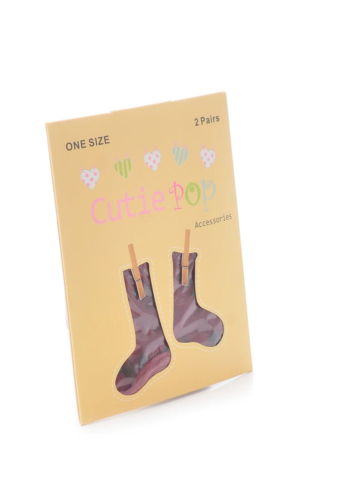 Love Bird Wine Red Socks Accessories YBDFinds