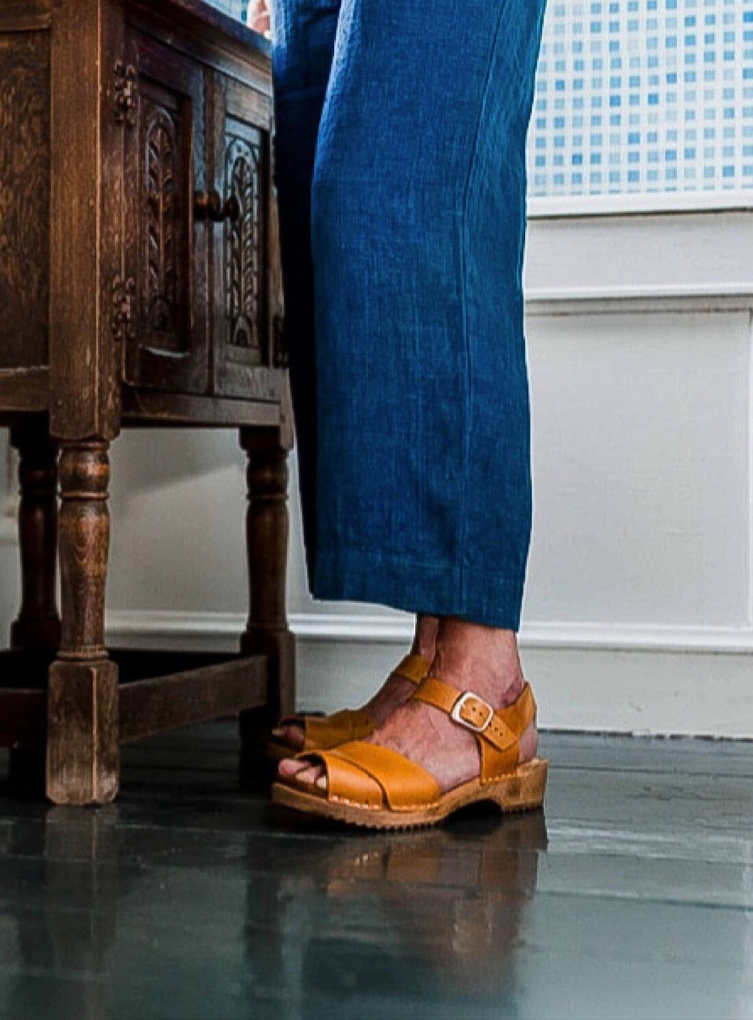 Low Dansare Clog in Ochre Shoes YBDFinds