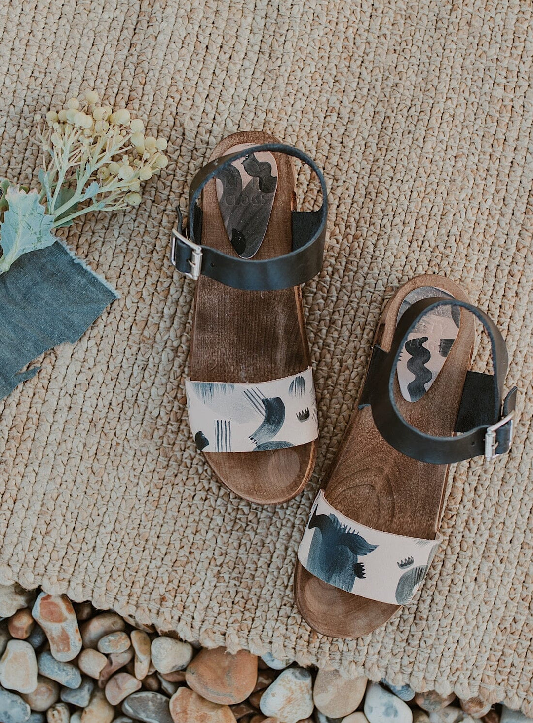 Low Fika in Hand Painted Deep Indigo Shoes YBDFinds