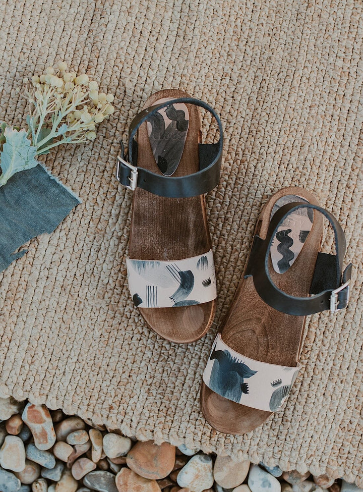 Low Fika in Hand Painted Deep Indigo Shoes YBDFinds