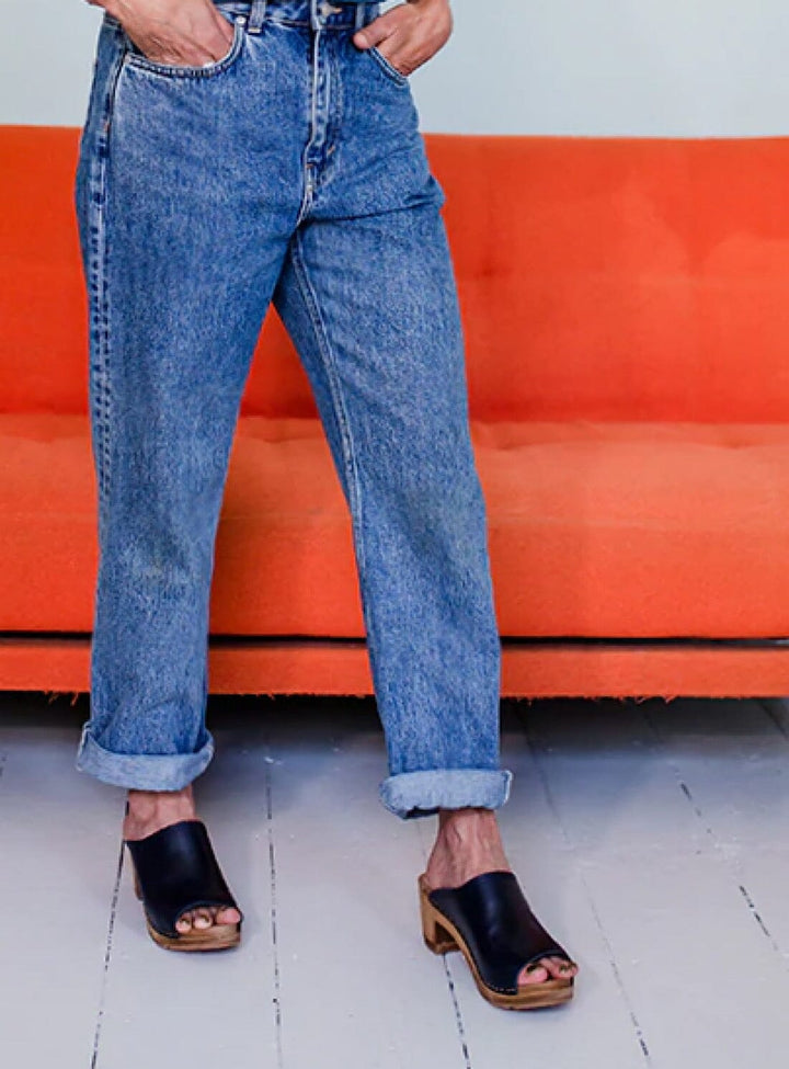 Mid Klassisk Sol Clog in Indigo Shoes YBDFinds