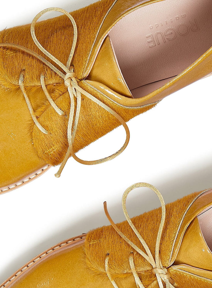 Nostalgia Platforms in Turmeric Shoes YBDFinds