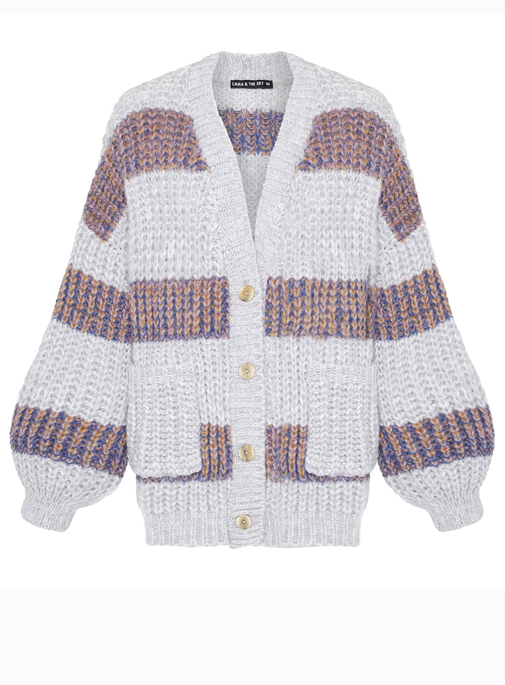 Olivia Stripe Cardigan Knitwear YBDFinds