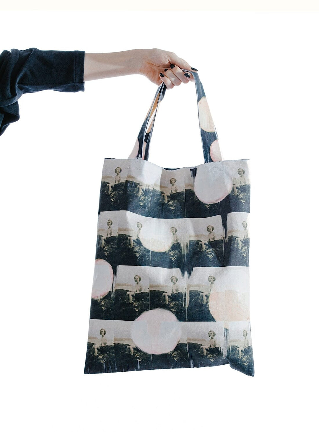 Repeating You Cotton Drill Tote Bags YBDFinds 
