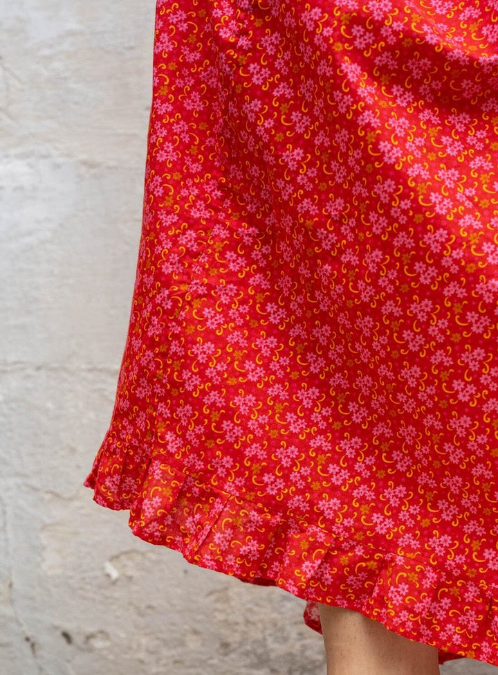 Sweet Tie Cotton Skirt Skirts YBDFinds