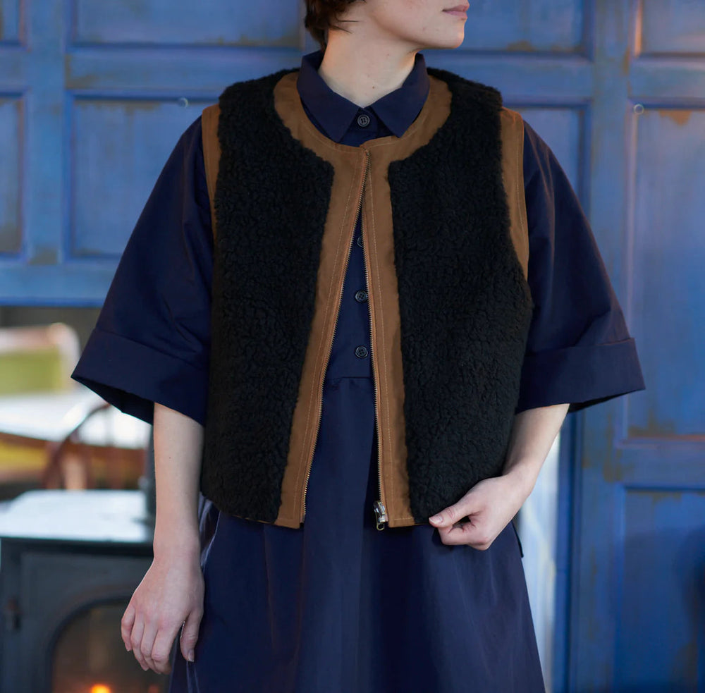 Tawny Reversible Lumber Vest Vests Kate Sheridan