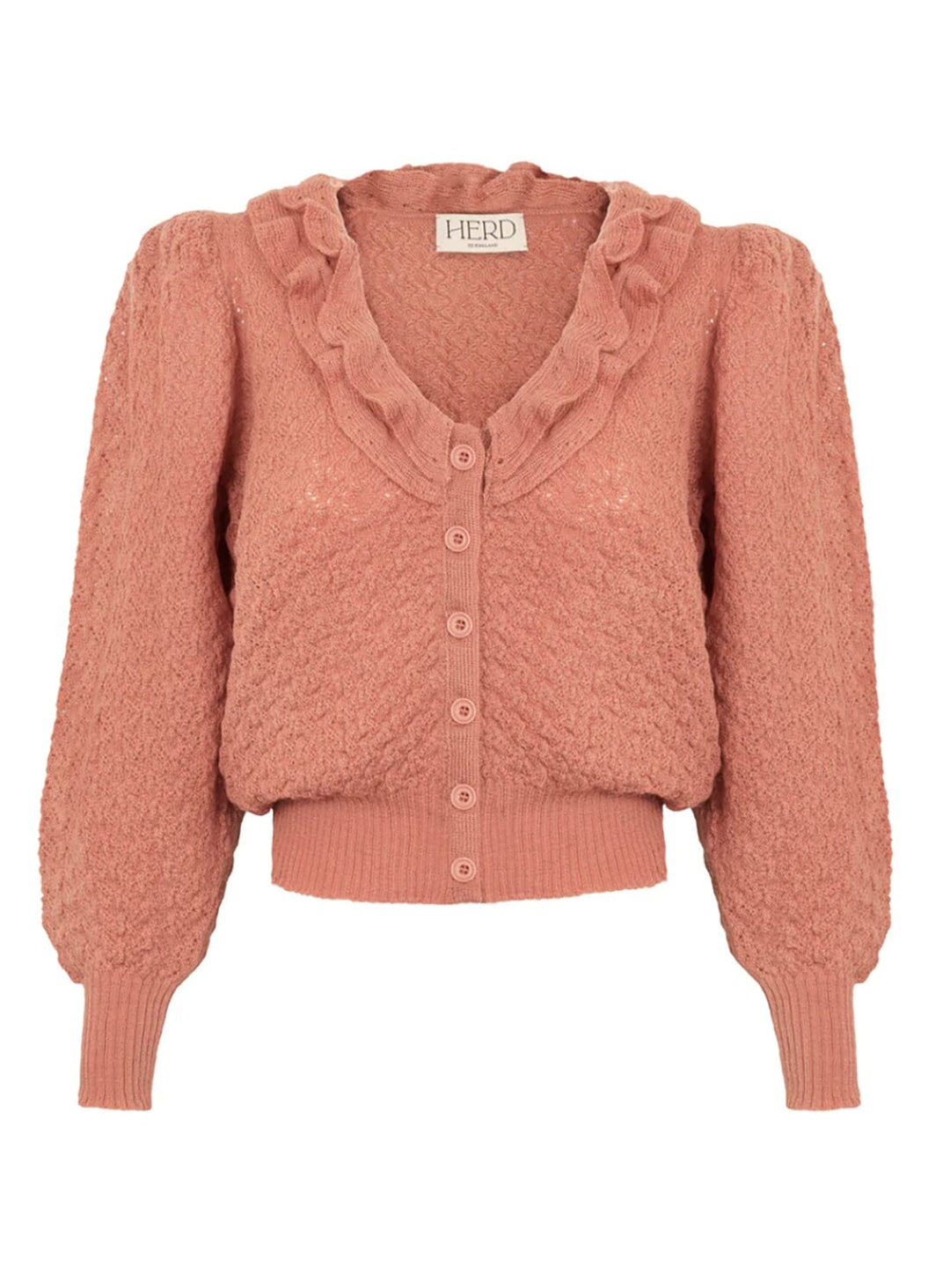The Lytham Cardigan in Shrimp Knitwear YBDFinds