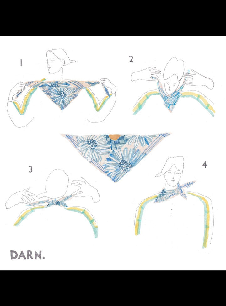Tor Silk Scarf Accessories YBDFinds