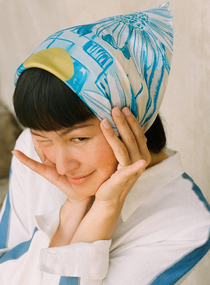 Tor Silk Scarf Accessories YBDFinds