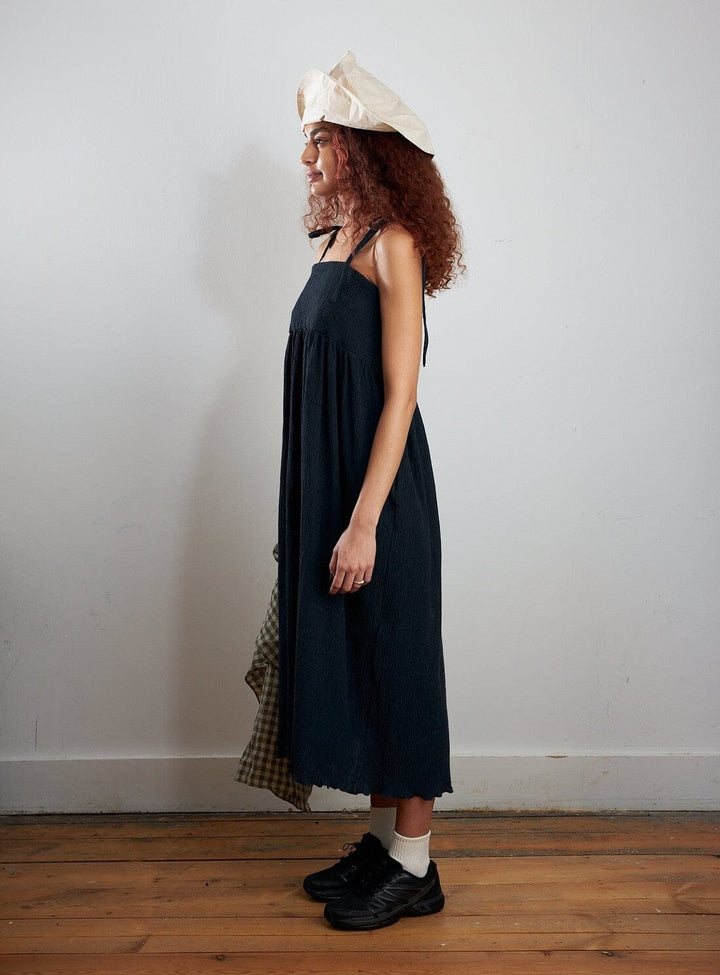 Viola Dress in Japanese Crinkle Cotton Dresses YBDFinds