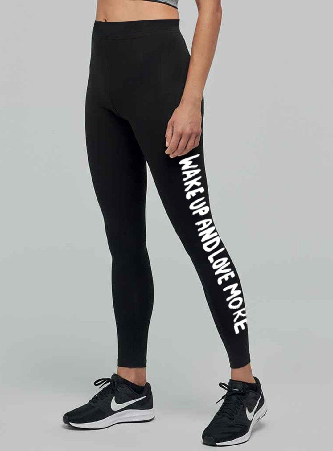 Wake Up and Love More Leggings Trousers YBDFinds