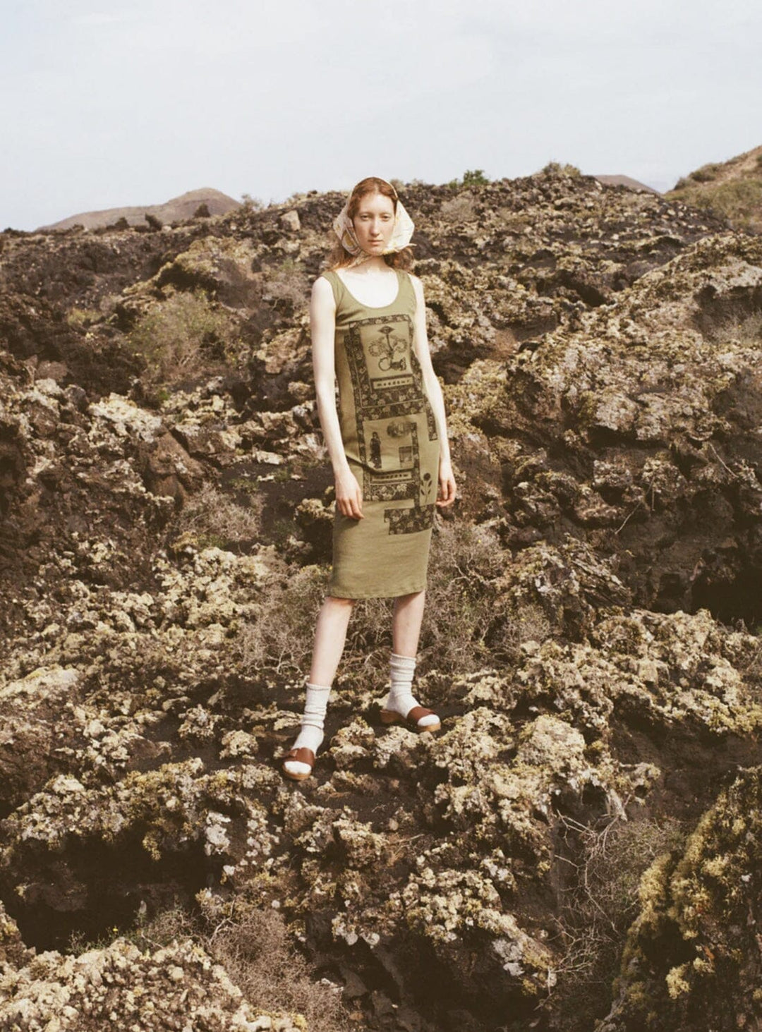 Aurea Dress in Moss Dresses YBDFinds 