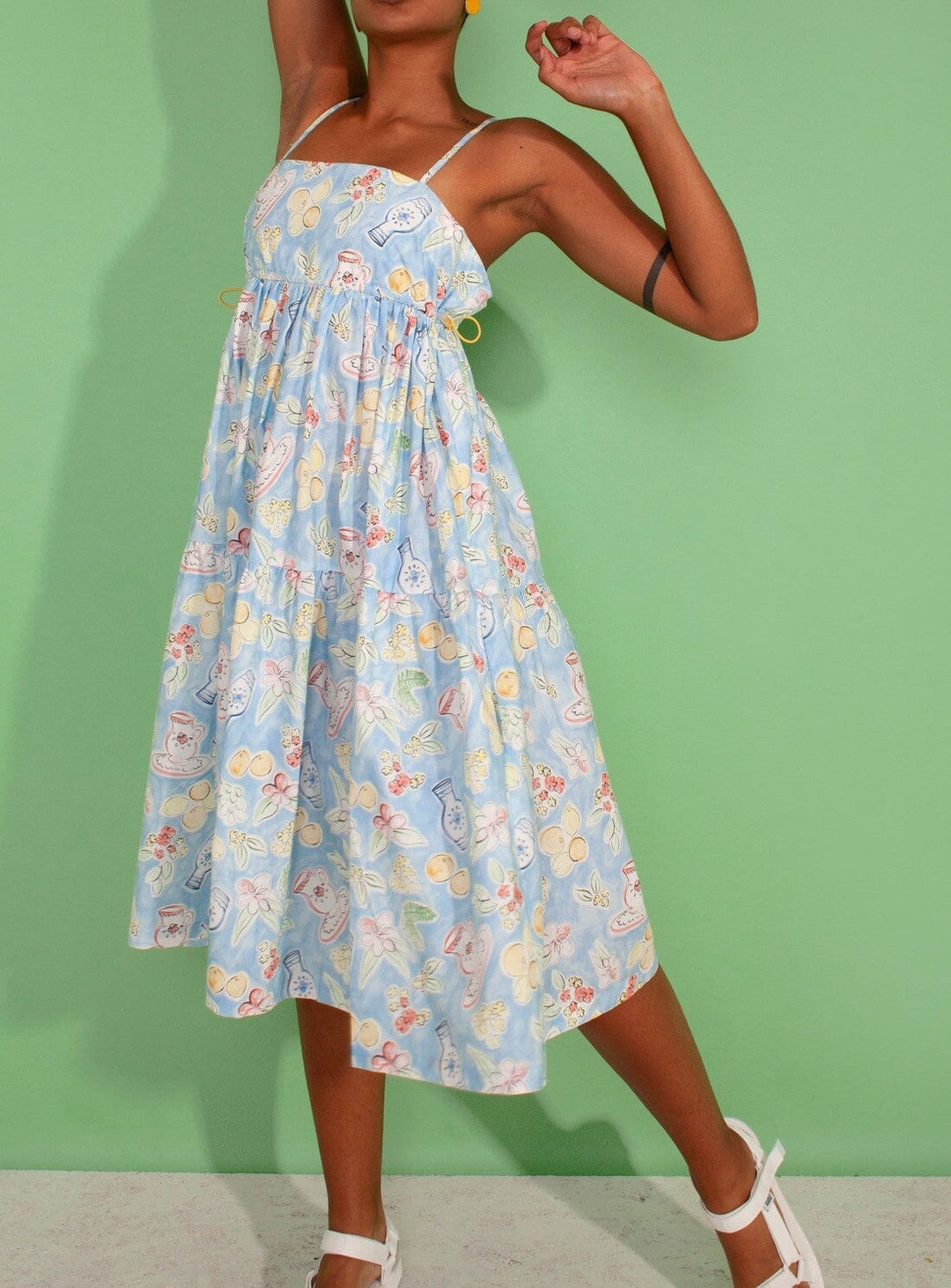 Dawson Dress in Still Life Print Dresses YBDFinds 