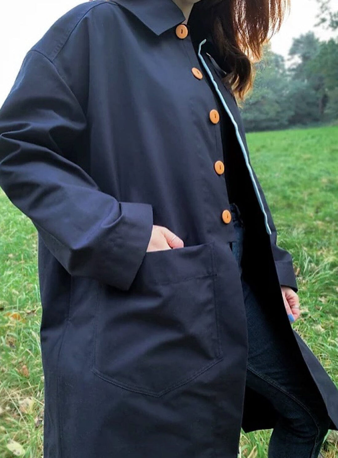 Eddi Coat in Navy Coats & Jackets YBDFinds 