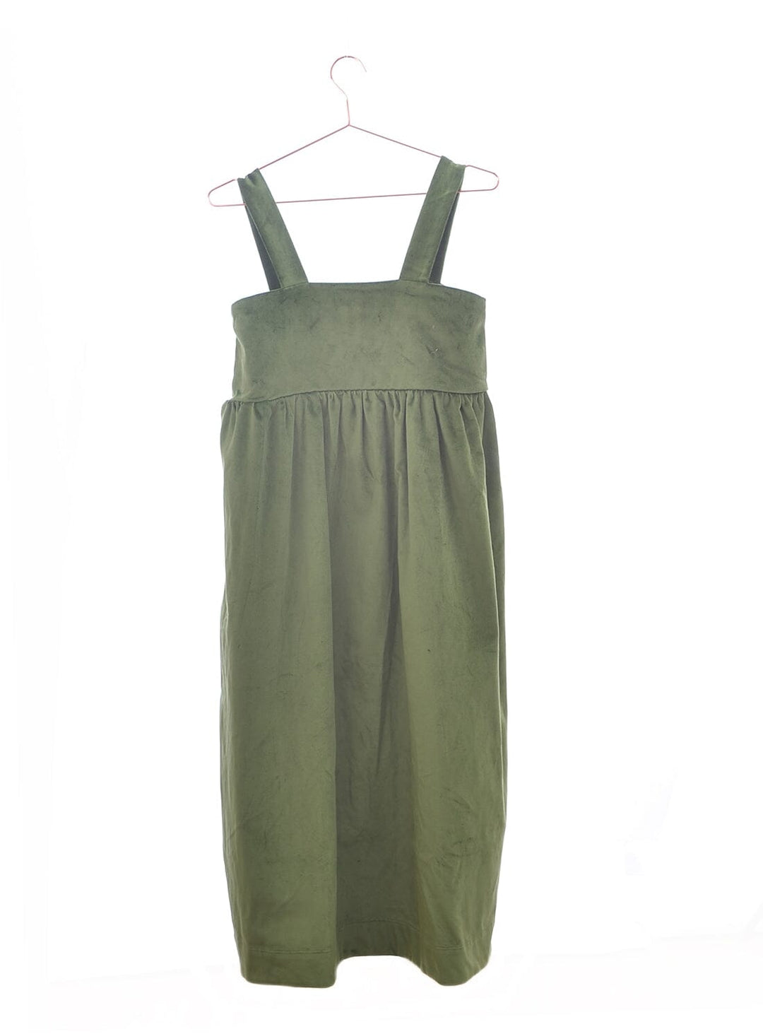 Elba Velvet Dress in Pine Dresses YBDFinds 