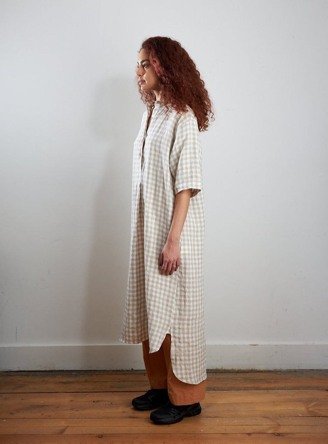 Erica Shirt Dress in Irish Linen Dresses YBDFinds 