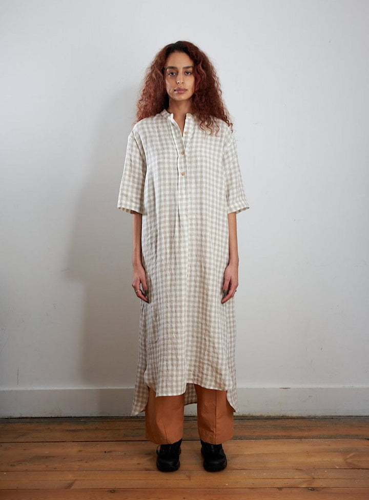 Erica Shirt Dress in Irish Linen Dresses YBDFinds 