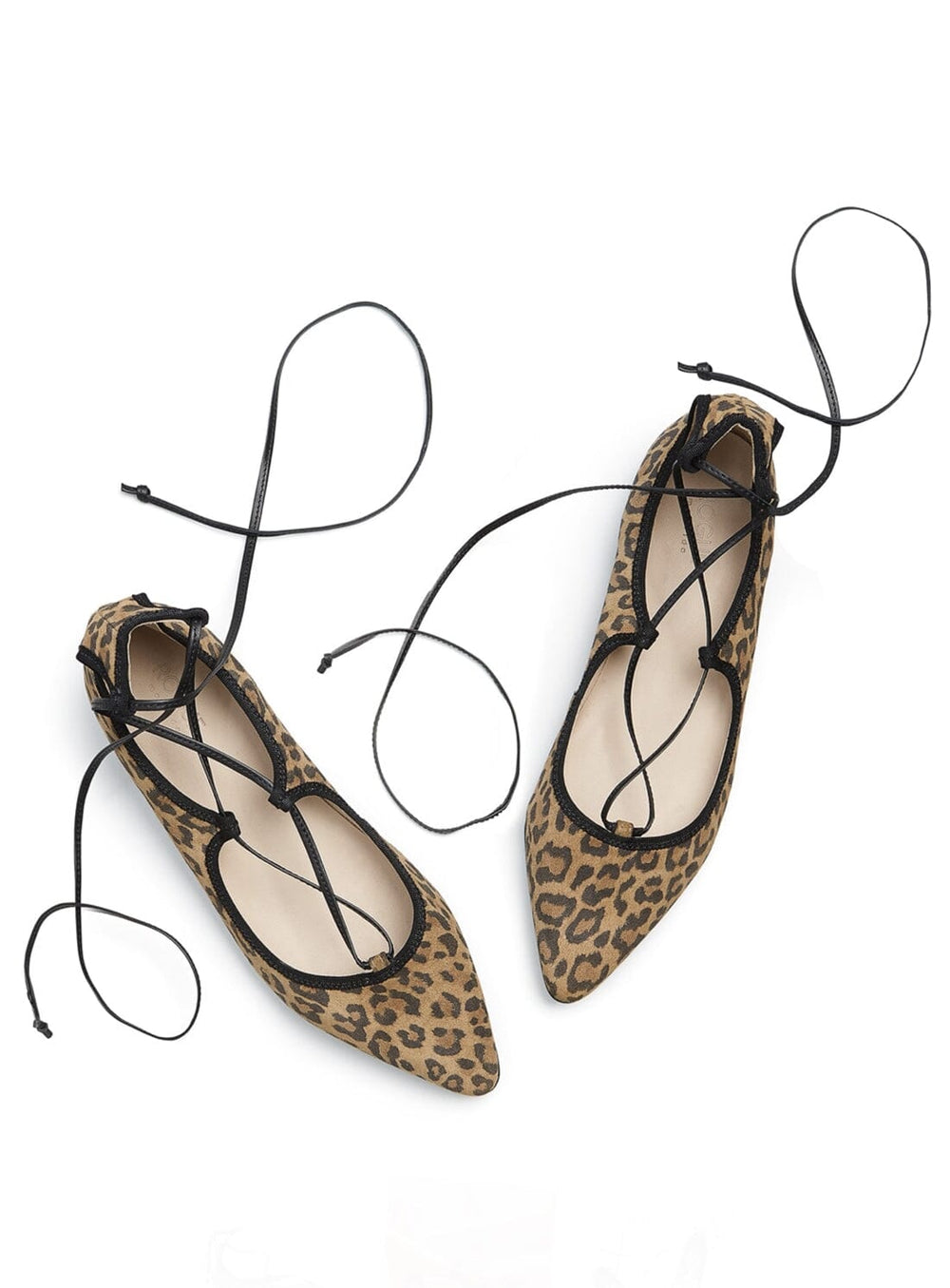 French Fancy Flats in Leopard Suede Shoes YBDFinds 
