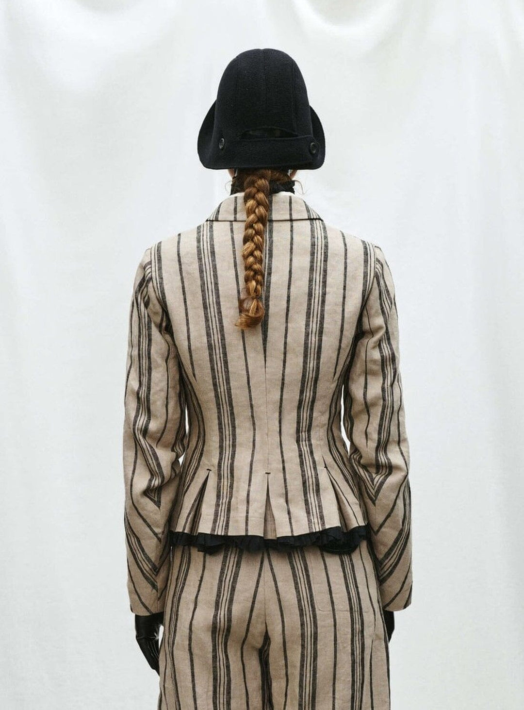 Hattie Linen Stripe Jacket Coats & Jackets YBDFinds 