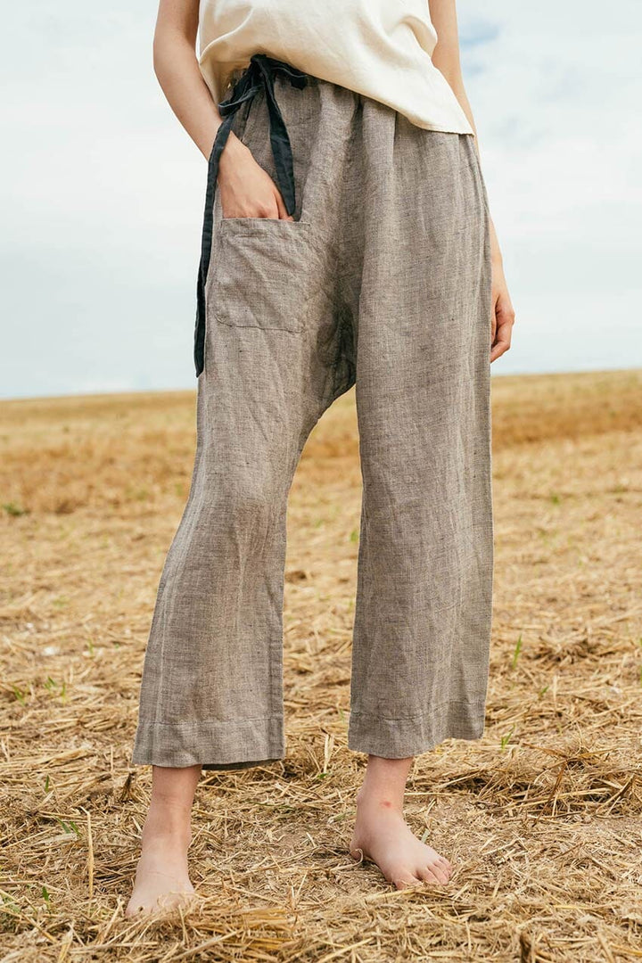 Japan Linen Trousers Trousers Sula 