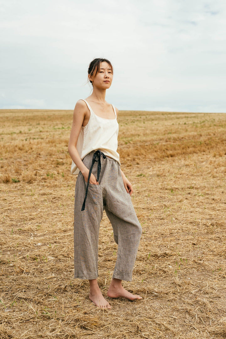 Japan Linen Trousers Trousers Sula 