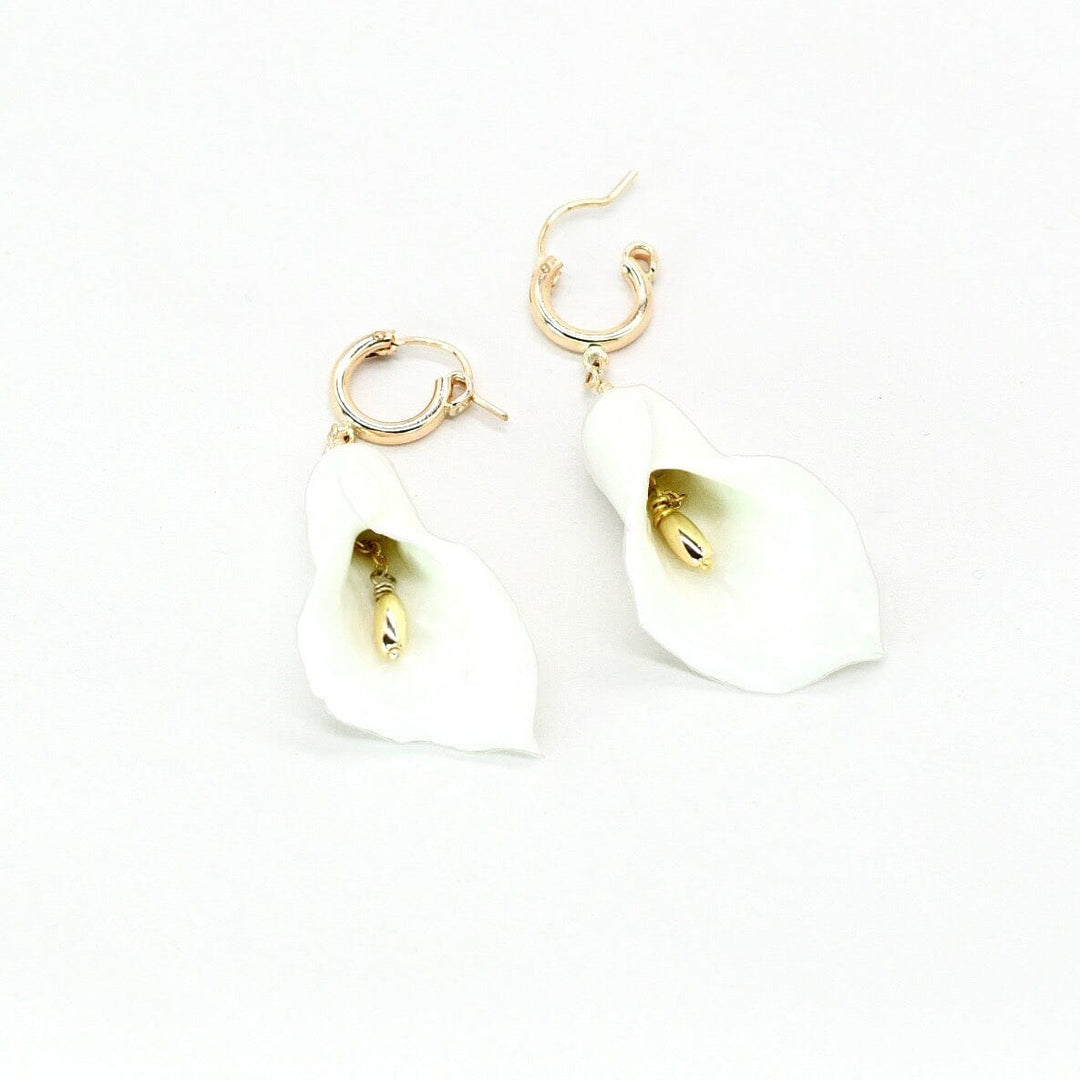 Lilly Porcelain Ceramic Earrings Earrings Farphoria 