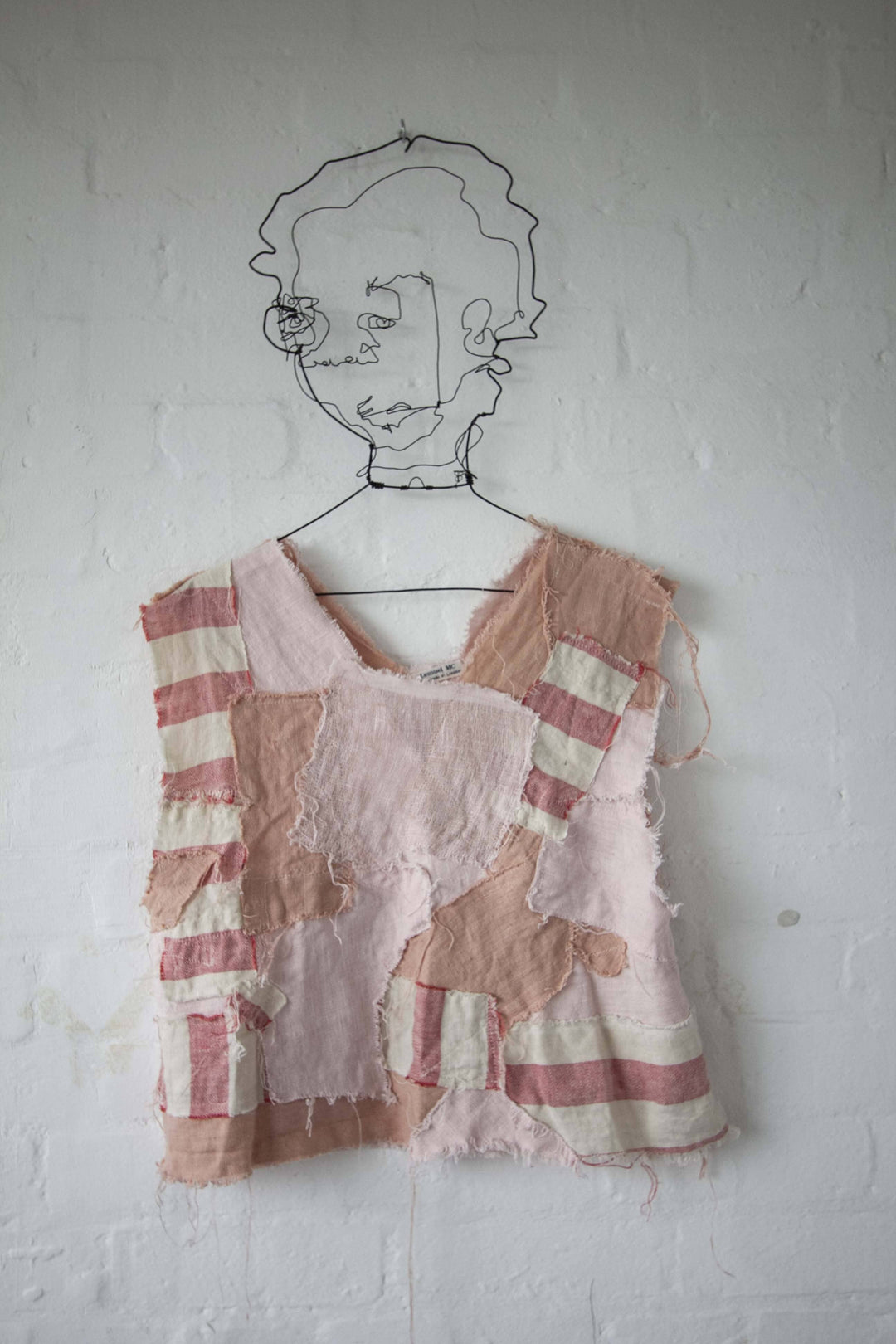 Linen Patchwork Top Tops Lemuel MC 