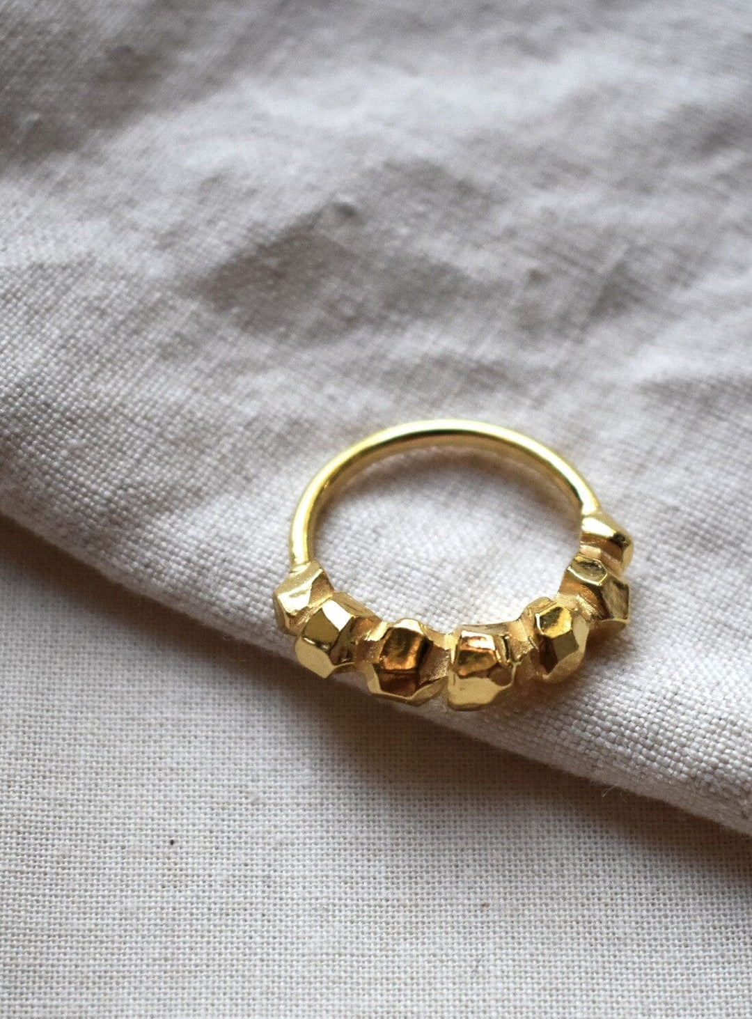 Little Band of Rocks Ring in Gold Rings YBDFinds 
