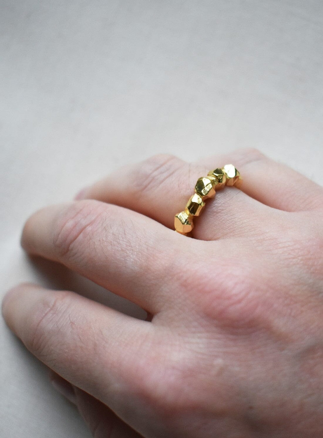 Little Band of Rocks Ring in Gold Rings YBDFinds 