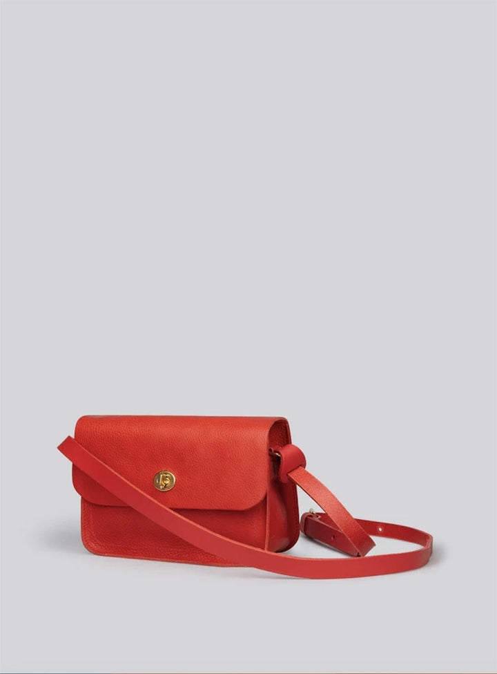 Martha Crossbody Bag in Grainy Cardinal Handbags YBDFinds 