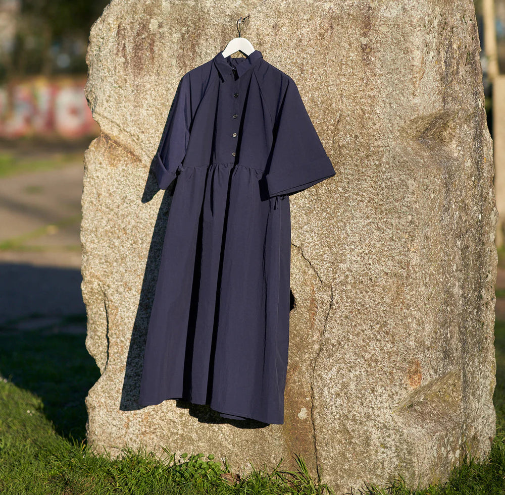 Navy Lammas Dress Dresses Kate Sheridan 