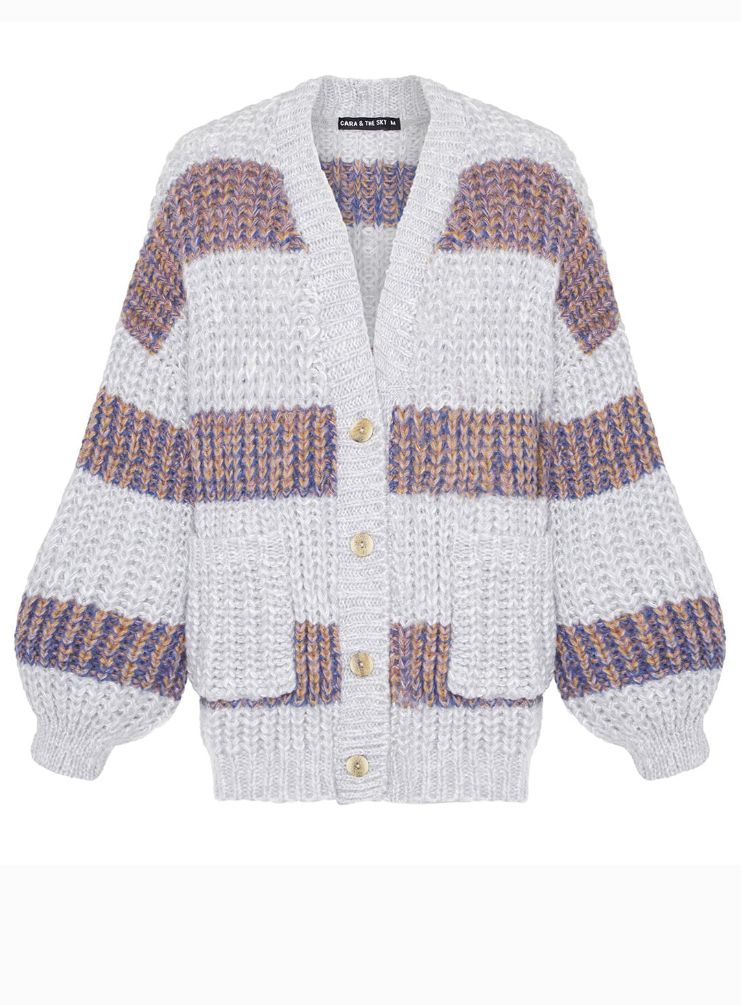 Olivia Stripe Cardigan Knitwear YBDFinds 