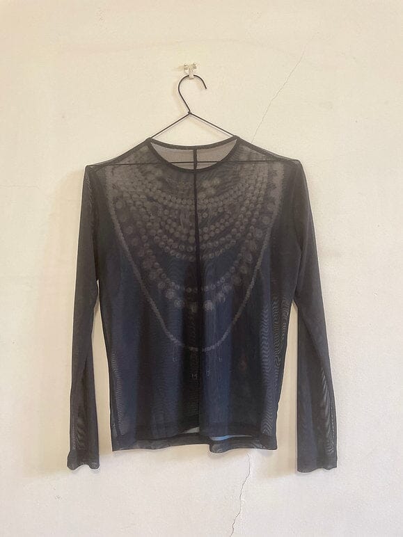 Pearls and Thorns Mesh Top Tops IA London 