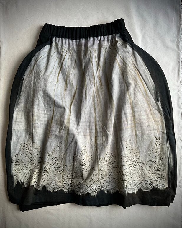 Full view of Petticoat Sculptural Skirt (made to order) Skirts IA London 