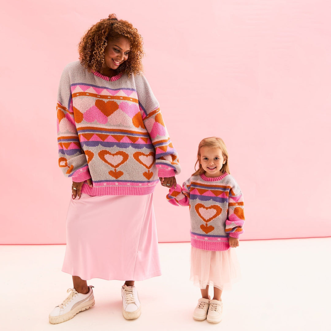 Poppy Heart Jumper Jumper Cara & The Sky 