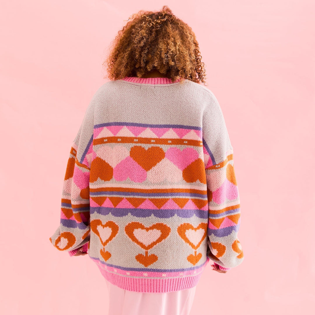 Poppy Heart Jumper Jumper Cara & The Sky 