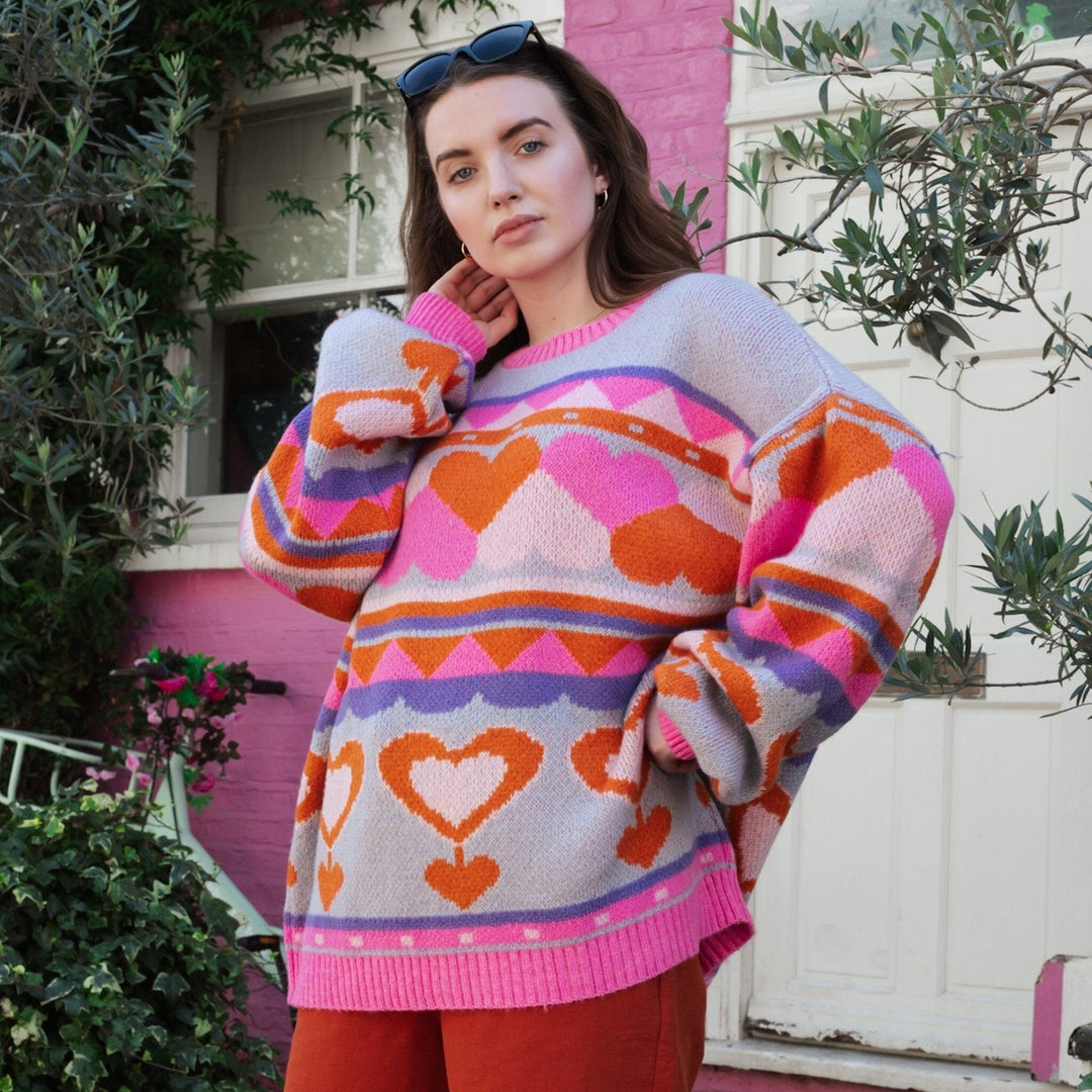 Poppy Heart Jumper Jumper Cara & The Sky 