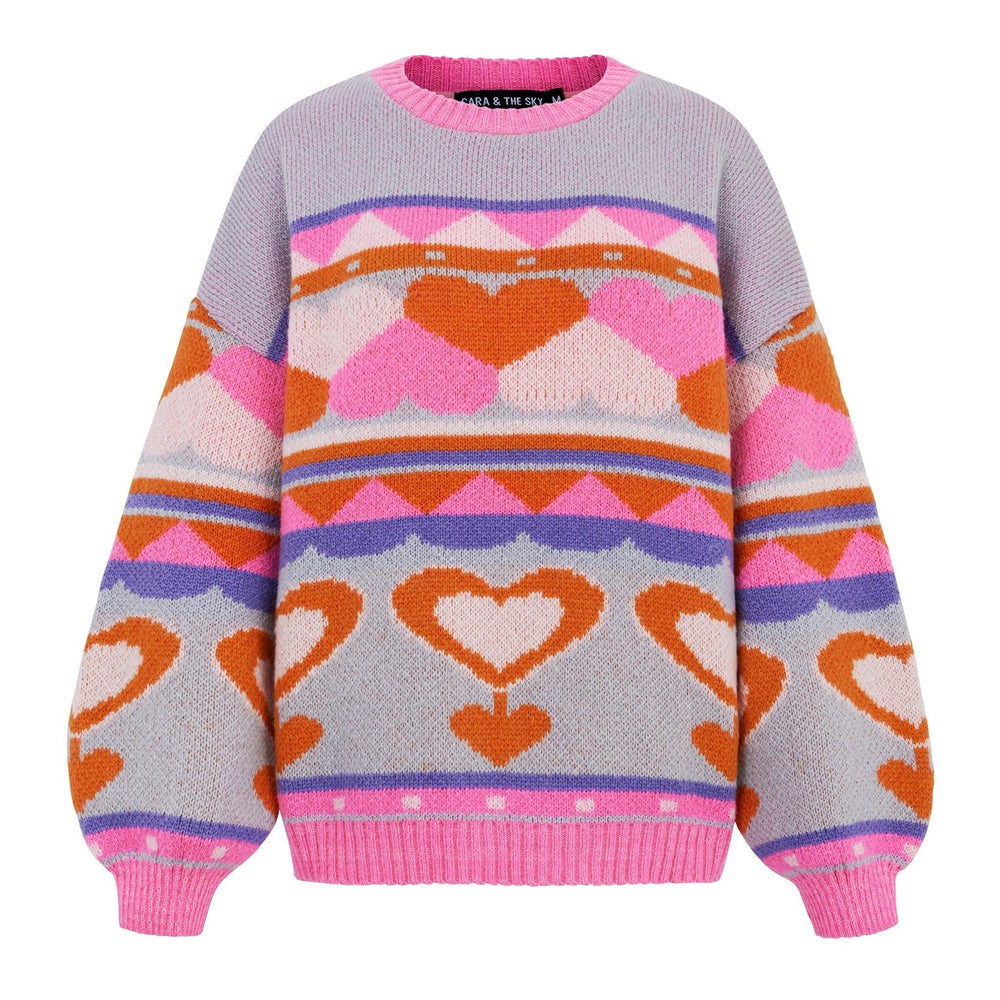 Poppy Heart Jumper Jumper Cara & The Sky 