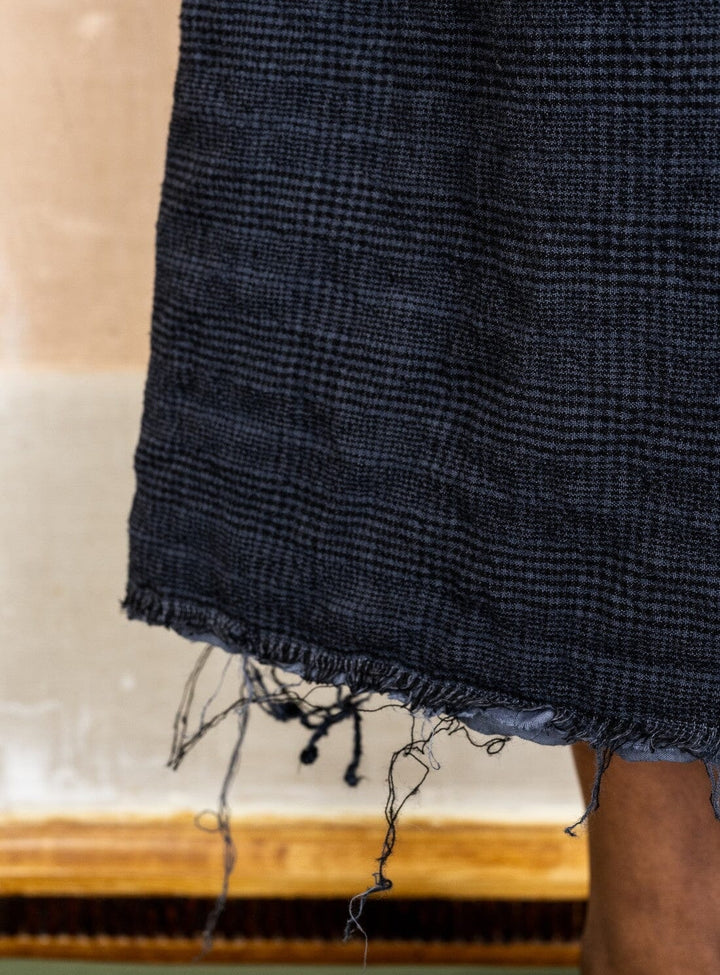 Rockall Wrap Wool and Linen Skirt Skirts Sula 